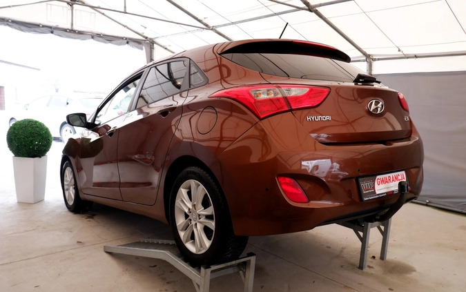 Hyundai I30 cena 38700 przebieg: 117000, rok produkcji 2012 z Ziębice małe 191